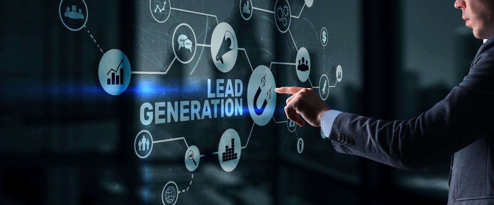 Lead Generation Illustration JN IT Digital Solutions